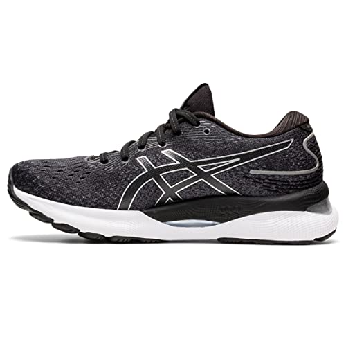 ASICS Damen Gel-Nimbus 24 Laufschuhe, Schwarz/Silber, 37 EU von ASICS