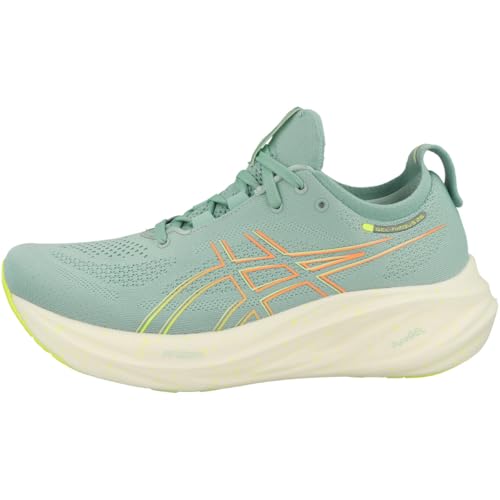 ASICS Damen Gel-Nimbus 26 Sneaker, Light Celadon Safety Yellow, 41.5 EU ASICS Damen Gel-Nimbus 26 Sneaker, Light Celadon Safety Yellow, 41.5 EU von ASICS