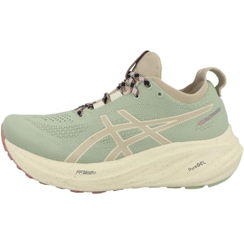ASICS Damen Gel-Nimbus 26 TR Sneaker, Nature Bathing/Rose ROUGUE, 37 EU ASICS Damen Gel-Nimbus 26 TR Sneaker, Nature Bathing/Rose ROUGUE, 37 EU von ASICS