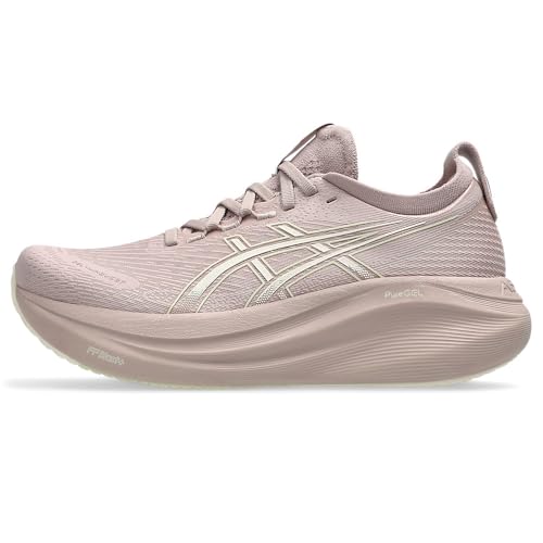 ASICS Damen Gel-Nimbus 27 Sneaker, Fawn Birch, 46 EU ASICS Damen Gel-Nimbus 27 Sneaker, Fawn Birch, 46 EU von ASICS