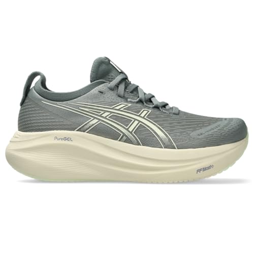 ASICS Damen Gel-Nimbus 27 Sneaker, Monument Blue Whisper Green, 39.5 EU ASICS Damen Gel-Nimbus 27 Sneaker, Monument Blue Whisper Green, 39.5 EU von ASICS