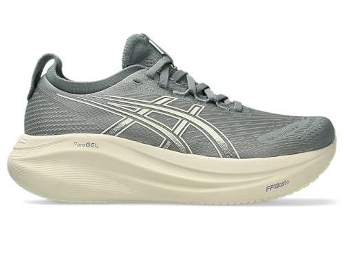 ASICS Damen Gel-Nimbus 27 Sneaker, Monument Blue Whisper Green, 40.5 EU ASICS Damen Gel-Nimbus 27 Sneaker, Monument Blue Whisper Green, 40.5 EU von ASICS