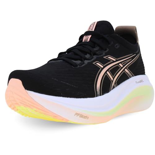 ASICS Damen Gel-Nimbus 27 Sneaker, SCHWARZ/BRISE, 37.5 EU ASICS Damen Gel-Nimbus 27 Sneaker, SCHWARZ/BRISE, 37.5 EU von ASICS