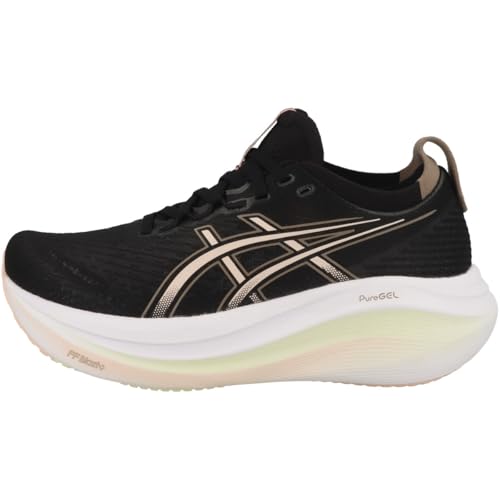 ASICS Damen Gel-Nimbus 27 Sneaker, Schwarz Brise, 42 EU von ASICS