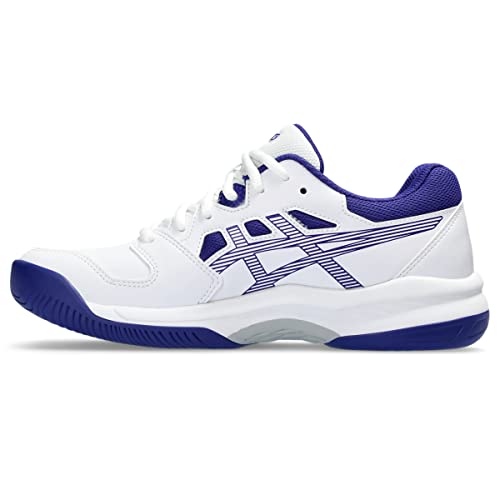 ASICS Damen Gel-RENMA Pickleball Schuhe, Weiß/Aubergine, 40.5 EU von ASICS