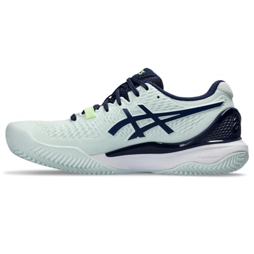 ASICS Damen Gel-Resolution 9 Clay Sneaker, Mint Blue Expanse Schaufeln, 40 EU von ASICS