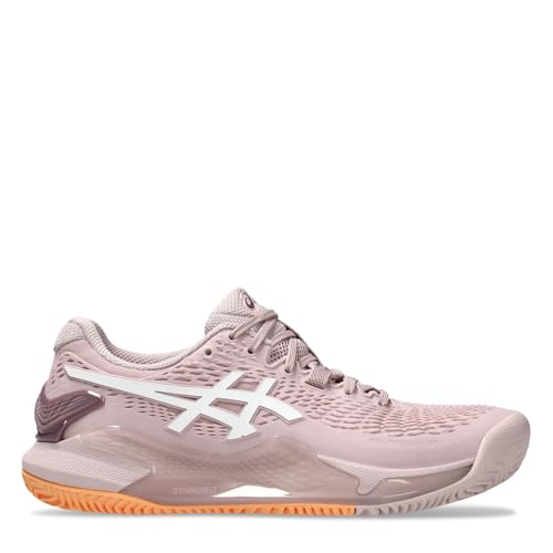 ASICS Damen Gel-Resolution 9 Clay Sneaker, Watershed Rose/Weiss, 43.5 EU von ASICS