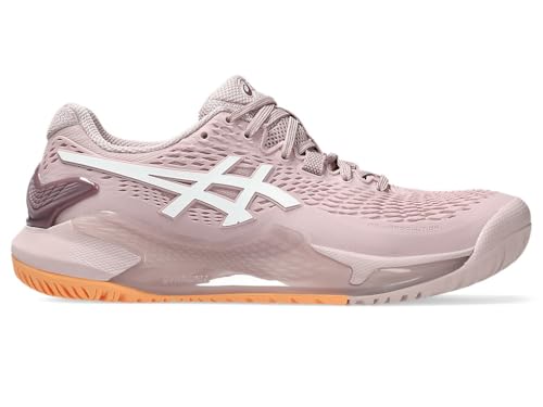 ASICS Damen Gel-Resolution 9 Sneaker, Watershed Rose/Weiss, 42 EU ASICS Damen Gel-Resolution 9 Sneaker, Watershed Rose/Weiss, 42 EU von ASICS