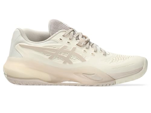 ASICS Damen Gel-Resolution X Sneaker, Creme/MINERALBEIGE, 39.5 EU ASICS Damen Gel-Resolution X Sneaker, Creme/MINERALBEIGE, 39.5 EU von ASICS