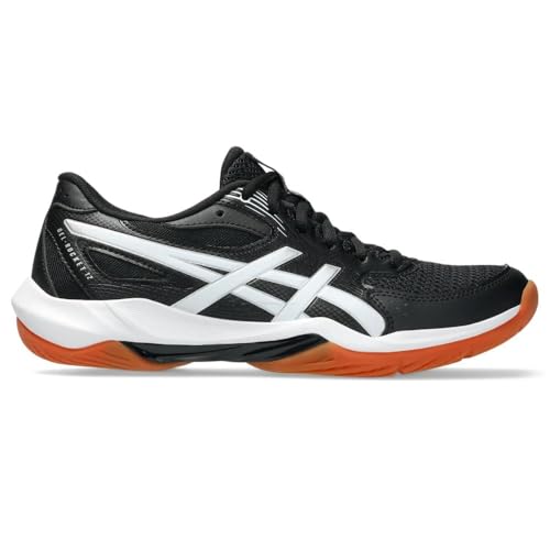 ASICS Damen Gel-Rocket 12 Sneaker, Black White, 38 EU ASICS Damen Gel-Rocket 12 Sneaker, Black White, 38 EU von ASICS