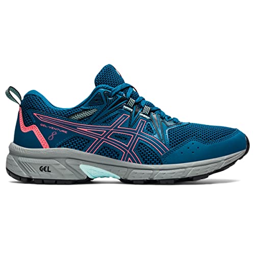 Asics Damen Gel-Venture 8 Laufschuhe, Deep Sea Teal/Blazing Coral, 38 EU Asics Damen Gel-Venture 8 Laufschuhe, Deep Sea Teal/Blazing Coral, 38 EU von Asics