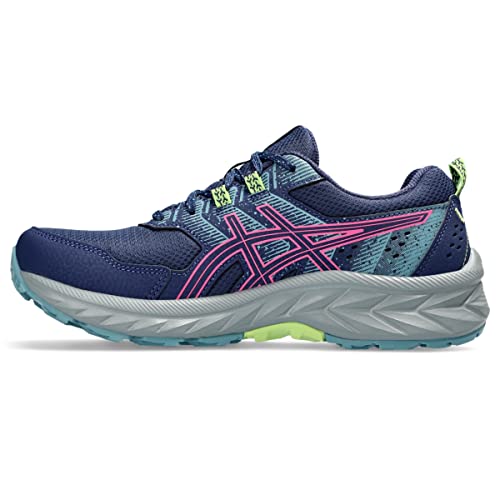 ASICS Damen Gel-Venture 9 Laufschuhe, Deep Ocean/Hot Pink, 10 Wide von ASICS