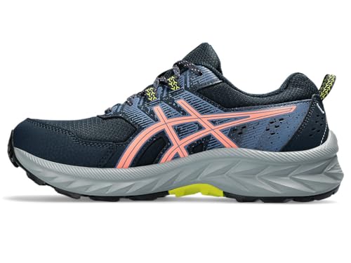 ASICS Gel-Venture 9 Trail Laufschuh Damen blau/korall, 10.5 US - 42.5 EU von ASICS