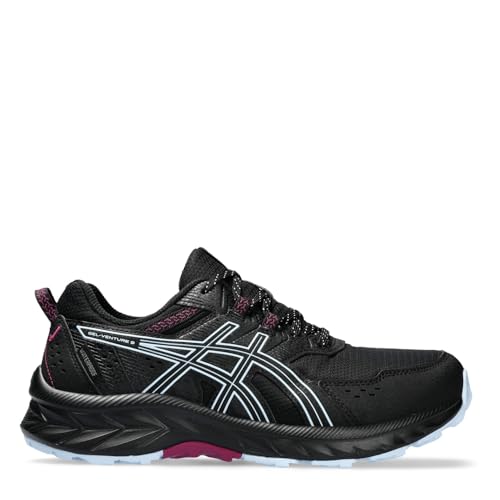 ASICS Damen Gel-Venture 9 Waterproof Sneaker, Black Light Blue, 37.5 EU ASICS Damen Gel-Venture 9 Waterproof Sneaker, Black Light Blue, 37.5 EU von ASICS