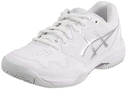 ASICS Damen Gel-dediate 7 Clay Sneaker, White Pure Silver, 36 EU von ASICS