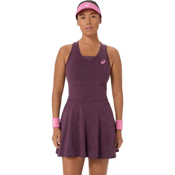 ASICS Damen Kleider kurz Da MATCH JACQUARD DRESS von ASICS