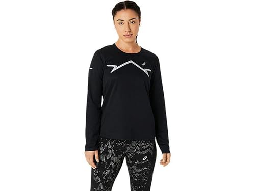 ASICS Damen LITE-Show LS TOP Sweatshirt, Performance Black, Large von ASICS