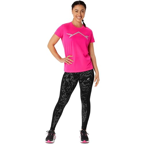 ASICS Damen LITE-Show SS TOP T-Shirt, PINK GLO, Large von ASICS