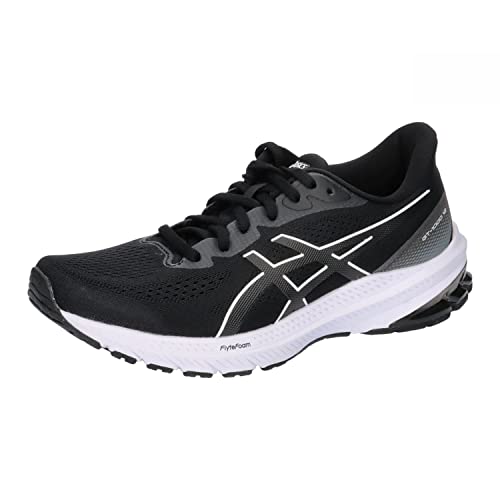 ASICS Damen Laufschuhe GT-1000 12 1012B450 Black/White 37.5 von ASICS