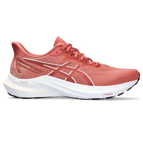 ASICS Damen Laufschuhe GT-2000 12 1012B506 Light Garnet/Brisket Red 37.5 von ASICS