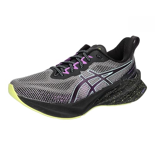 ASICS Damen Laufschuhe Novablast 3 LE 1012B410 Black/Cyber Grape 39.5 von ASICS