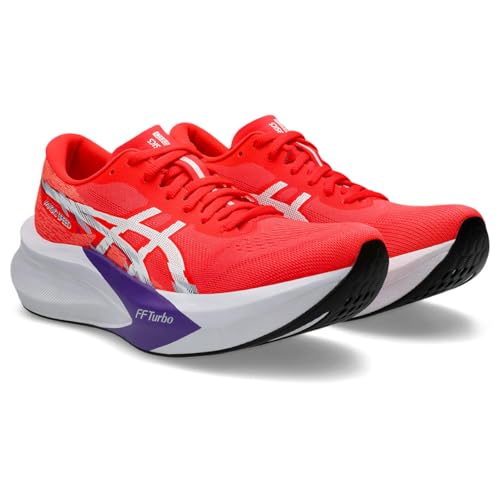 ASICS Damen Magic Speed 4 Sneaker, Flash Red White, 39.5 EU von ASICS