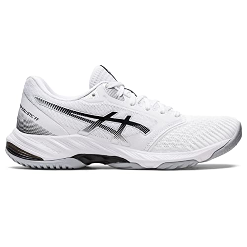 ASICS Damen Netburner Ballistic FlyteFoam 3 Volleyballschuhe, weiß / schwarz, 44.5 EU ASICS Damen Netburner Ballistic FlyteFoam 3 Volleyballschuhe, weiß / schwarz, 44.5 EU von ASICS