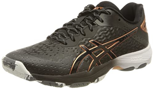 Asics Damen Netburner Professional FF 2 Indoor Court Shoe, Black/Black, 38 EU von ASICS