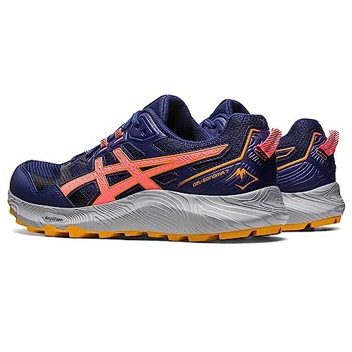 ASICS Gel-Sonoma 7 Laufschuh Damen blau/orange, 7.5 US - 39 EU von ASICS