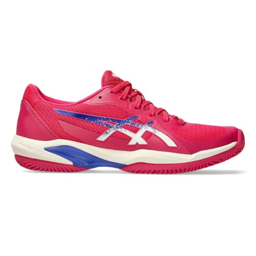 ASICS Damen Solution Swift FF 2 Clay Sneaker, Bright Rose Dark Cobalt, 38 EU von ASICS