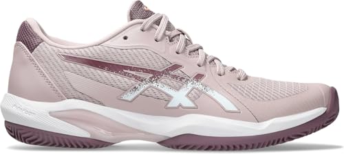 ASICS Damen Solution Swift FF 2 Clay Sneaker, Watershed Rose/Weiß, 38 EU von ASICS