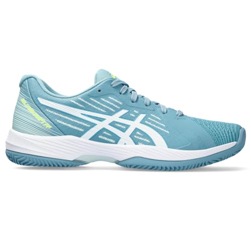 ASICS Damen Solution Swift FF Clay Sneaker, Gris Blue White, 40.5 EU von ASICS