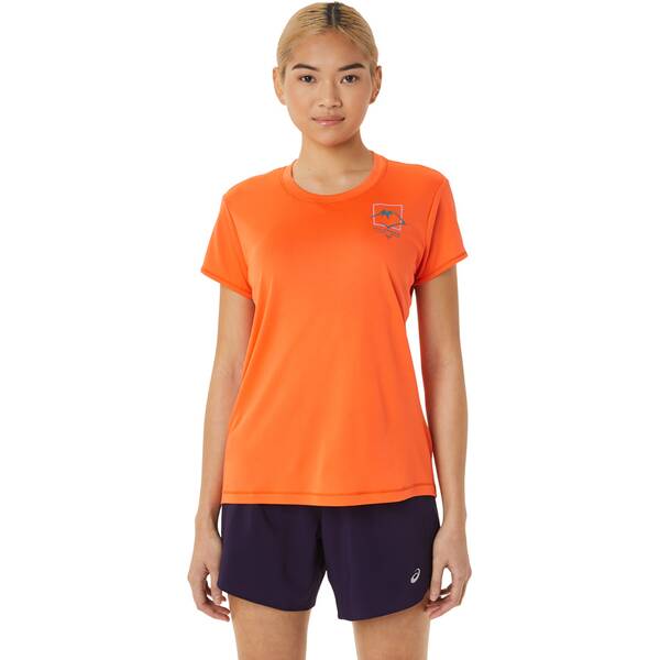 ASICS Damen T-Shirt FUJITRAIL™ LOGO SS TOP von ASICS