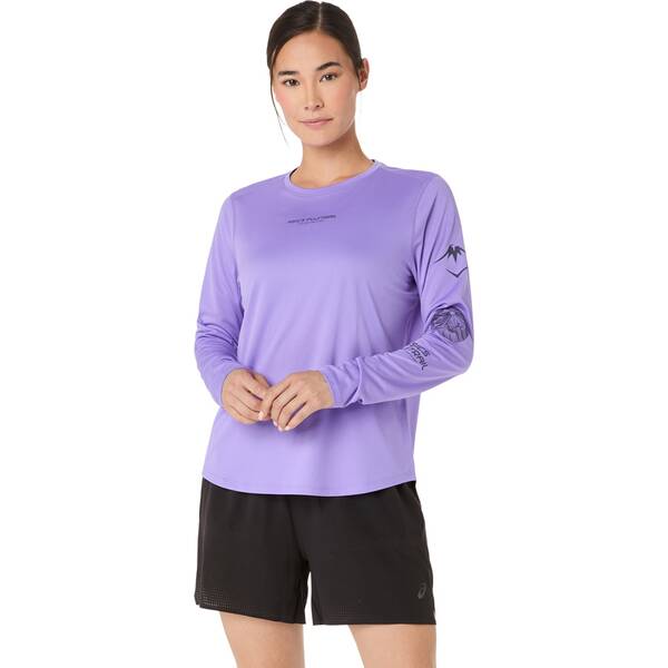 ASICS Damen T-Shirt FUJITRAIL LOGO LS TOP von ASICS