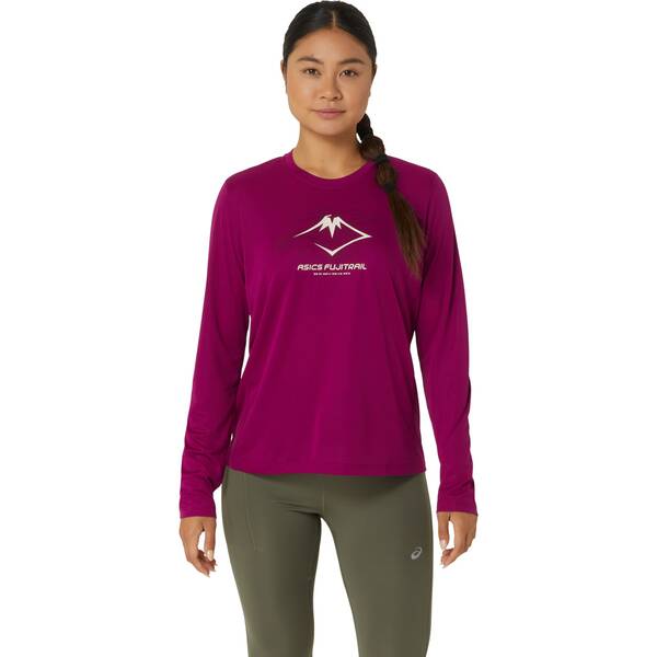 ASICS Damen T-Shirt FUJITRAIL LOGO LS TOP von ASICS