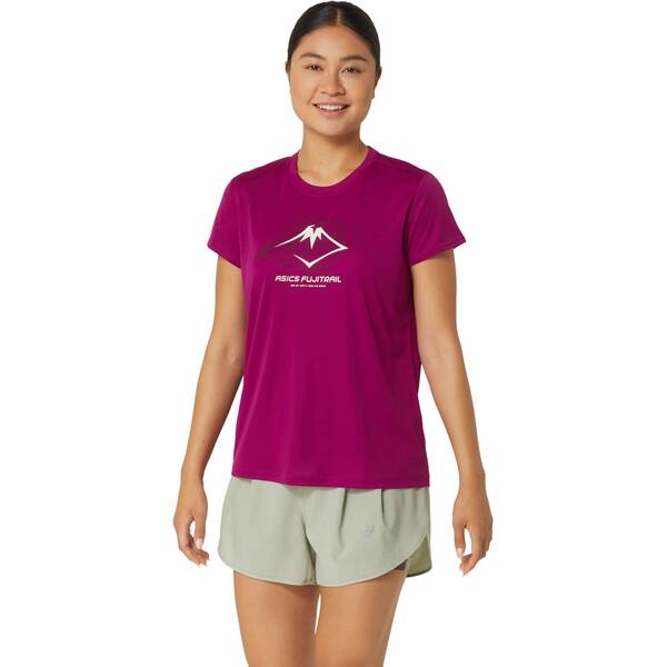 ASICS Damen T-Shirt FUJITRAIL LOGO SS TOP von ASICS