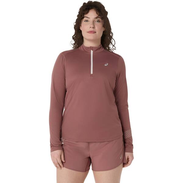 ASICS Damen T-Shirt ICON 1/2 ZIP LS TOP von ASICS