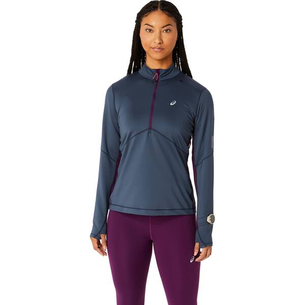 ASICS Damen T-Shirt WINTER RUN 1/2 ZIP MID LAYER von ASICS