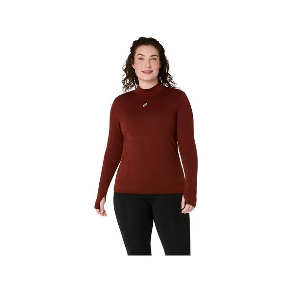 ASICS Damen T-Shirts/Tanks lg.Arm Da ROAD WINTER SEAMLESS LS TOP von ASICS