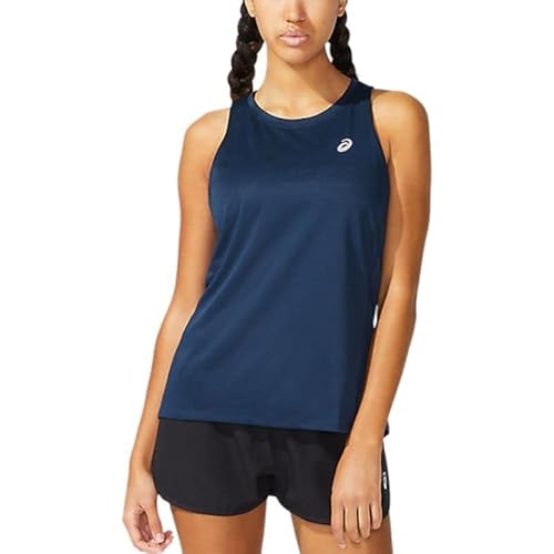 ASICS Unisex S6498728 T-Shirt, Marineblau, XS von ASICS