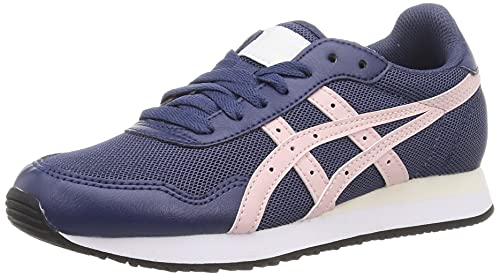 ASICS Damen Tiger Runner Gymnastikschuh, Thunder Blue Ginger Peach, 36 EU von ASICS