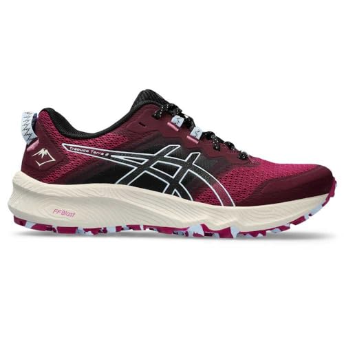 ASICS Damen Trabuco Terra 2 Sneaker, BlackBerry/Light Blue, 40 EU von ASICS