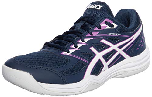 Asics Damen Upcourt 4 Indoor Court Shoe, French Blue/Digital Grape, 46 EU von ASICS