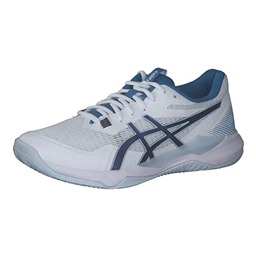 ASICS Damen Volleyballschuhe Gel-Tactic 1072A070 White/Indigo Blue 37 von ASICS