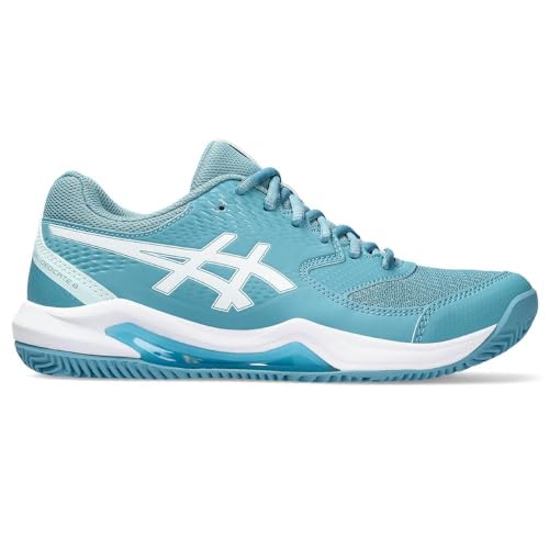 ASICS Dedicate 8 Clay Donna Tennisschuhe Blau Gelb von ASICS