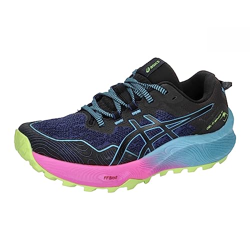 ASICS Damen Trail Laufschuhe Gel-Trabuco 11 1012B424 Black/Gris Blue 39 von ASICS