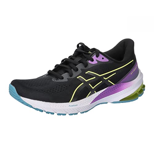 ASICS GT 1000 12 Donna Laufschuhe Schwarz Gelb von ASICS