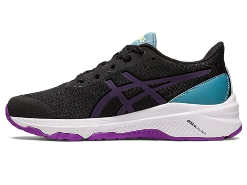 ASICS GT-1000 12 GS Sneaker, Black/Cyber Grape, 36 EU von ASICS