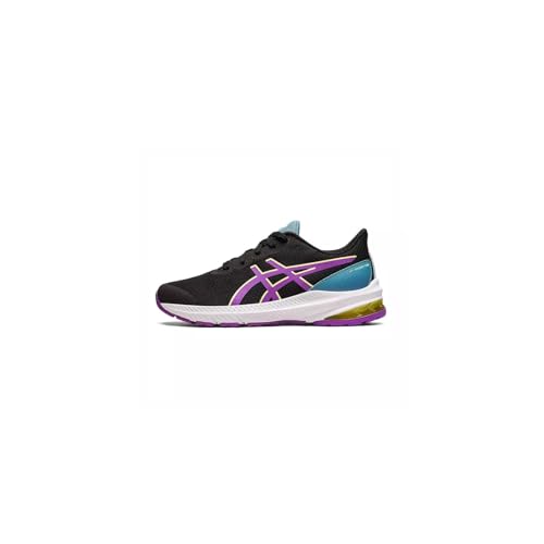 ASICS GT-1000 12 GS Sneaker, Black/Cyber Grape, 37.5 EU von ASICS