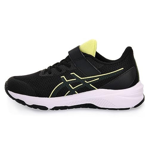 ASICS GT-1000 12 PS Sneaker, Black/RAIN Forest, 32.5 EU von ASICS